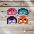 Inner Emotions Pretend Play Masks Part 2 - Boredom - Nervousness - Jealousness - Awkward- Halloween Costume - Creative Play - Dress-Up Masks